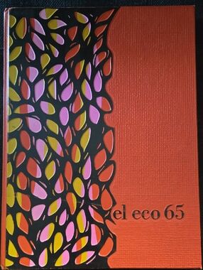 Vintage 1965 El Eco Narbonne High School Yearbook Los Angeles CA